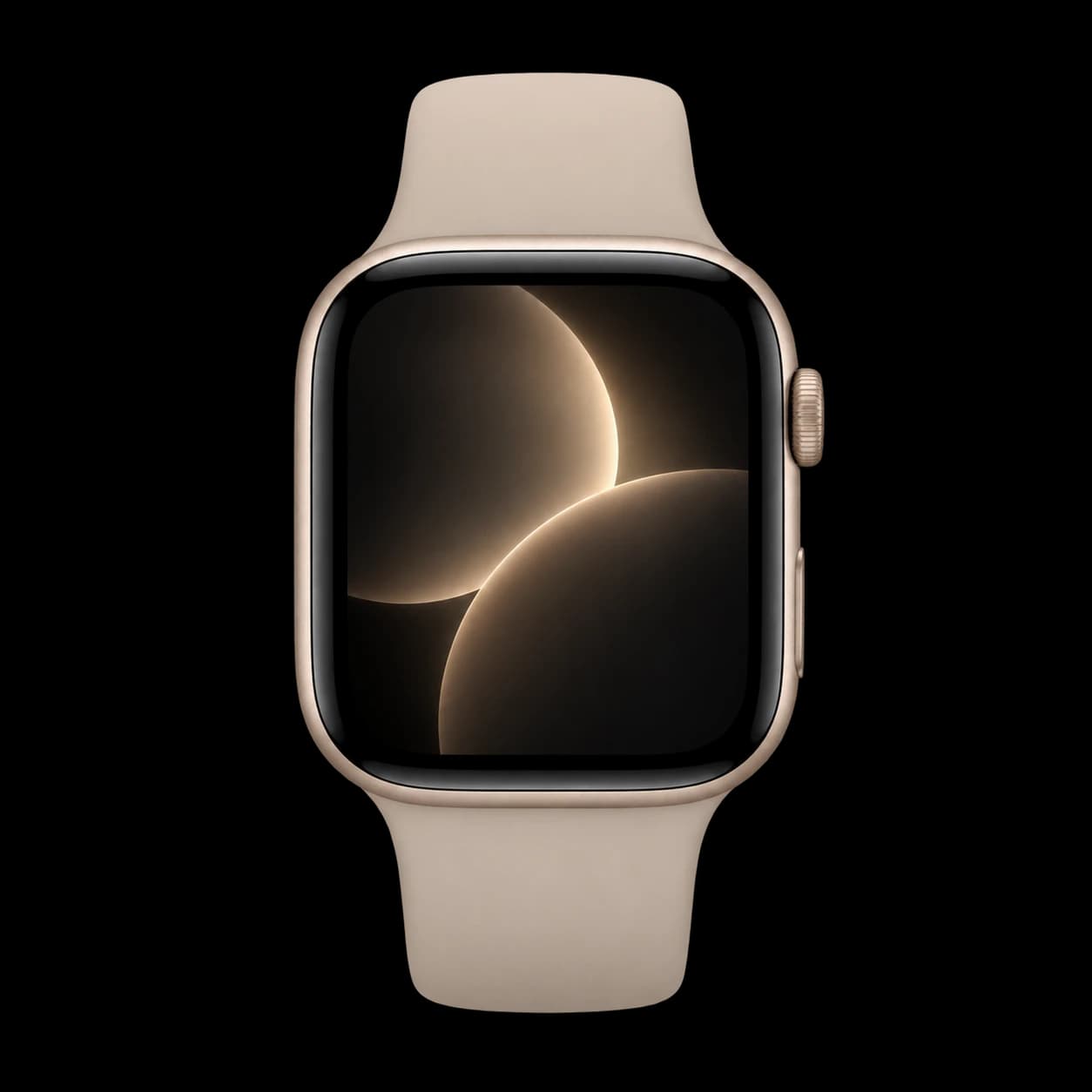 Смарт-часы Apple Watch Series 12, алюминий, 46 мм, Light Gold, ремешок Sand